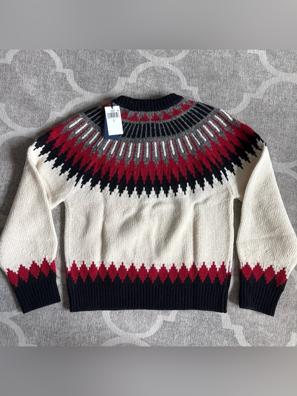 NWT Polo Ralph Lauren Fair Isle Wool-Cashmere Sweater NEW - Picture 5 of 5